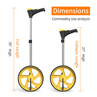 Roues de mesure de distance numériques de précision industrielle supérieure, personnalisables OEM