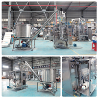 Machine d'emballage verticale entièrement automatique à grande vitesse pour sacs/pochettes en plastique de qualité alimentaire, prix d'usine, facile à utiliser