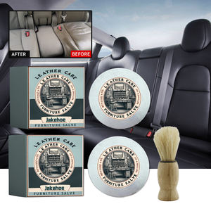 Jakehoe Furniture Salve Crème de réparation pour soins du <span class=keywords><strong>cuir</strong></span> Nettoyage et <span class=keywords><strong>entretien</strong></span> des sièges de voiture et des canapés - Product Image 1