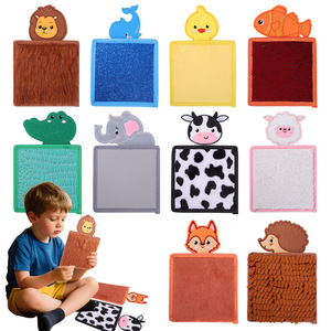 Set de Animales Sensoriales Liker, Juguete Perceptual de 10 Colores, Educativo Temprano, Calmante Emocional, Textura de Pelo Suave - Product Image 3