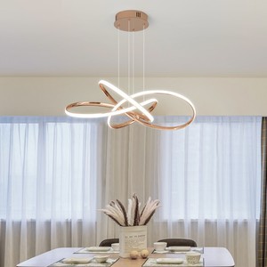 Minimalist tarzı düzensiz aydınlık galvanik yaratıcı <span class=keywords><strong>led</strong></span> ev dekor kolye ışık restoran yemek odası oturma odası için - Product Image 2