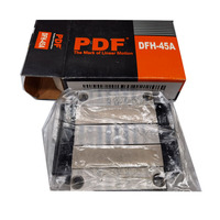 Bloc de guidage linéaire PDF DFH15A DFH20A DFH25A DFH30A DFH35A DFH45A, patin de guidage linéaire CNC, bloc de mouvement linéaire