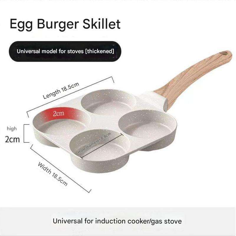 ใหม่กระทะทอดไข่4รู