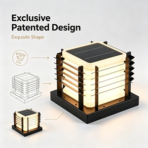 Lampadaire LED moderne IP66 étanche, solaire/électrique, garantie 5 ans pour l'éclairage extérieur des cours et des paysages - Product Image 3