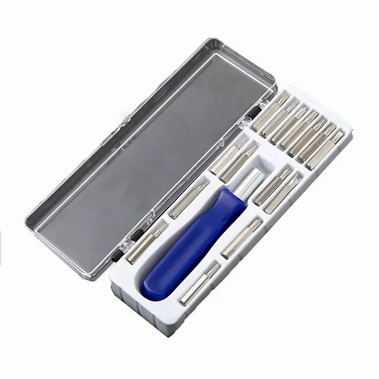 16 in 1 Repair Tool Kits Portable Screwdriver Set Electronics Mini Tool Box