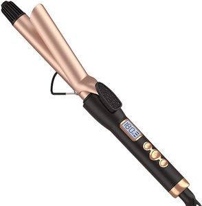 Rizador de pelo Pinzas rizadoras varilla rizadora de 25 mm rizador de cabello con revestimiento de tourmaline bigoudi - Product Image 1