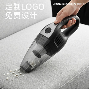 Aspirateur de voiture portable sans fil 0,3 L, rechargeable, à batterie, utilisation à sec, couleur noire - Product Image 4