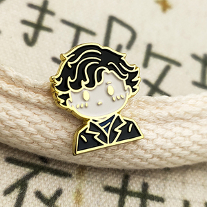 Badges en métal personnalisés haut de gamme, motifs de personnages d'anime et de bandes dessinées, émail souple, broches de mode pour événements promotionnels, à accrocher au revers - Product Image 2