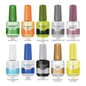 Vinimay, gran oferta, imprimación selladora, esmalte de Gel UV fácil de remojar, Base de larga duración y capa superior, esmalte de uñas en Gel, venta al por mayor - Product Image 4