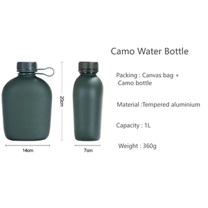 กาต้มน้ำลายพรางแบบพกพาสำหรับกลางแจ้งกาต้มน้ำลายพรางความจุขนาดใหญ่ - Product Image 4