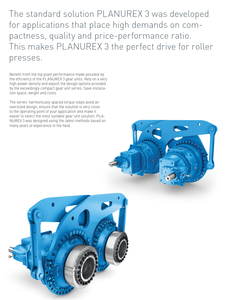 FLENDER. Unidad de Engranajes para Extrusora de un Solo Tornillo - Múltiples Salidas, Serie Estándar - Product Image 2