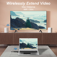 Dcolor S02 Draadloze HD Zender Ontvanger 1080P 60Hz 5G Dual-Band WiFi 30m Hoge Snelheid Screencast TX RX Extender 12-Maanden Garantie