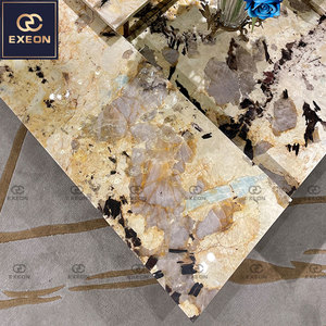 Modern Luxury Creative Design Coffee Table Marble Top Special-shaped Stainless Steel Coffee Table Living Room <strong>Furniture</strong> - Product Image 5