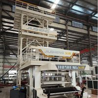 Machine de film soufflé à trois couches digne  de la pour le plastique pour PA LDPE PP PET LLDPE EVA HDPE