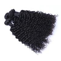 100% Peruaanse Remy Haar 13X4 13x6 Oor tot Oor Kant Fronal Kinky Krullend Human Hair extensions goedkope 7A menselijk haar bundels