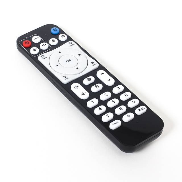 DT-034 Black Universal Remote Control for Set Top Box Custom Tv Remote with Customized Design and Color