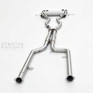 Échappement arrière haute performance en acier inoxydable avec couche isolante pour BMW M2 G87 3.0T 2022-2026 - Product Image 3