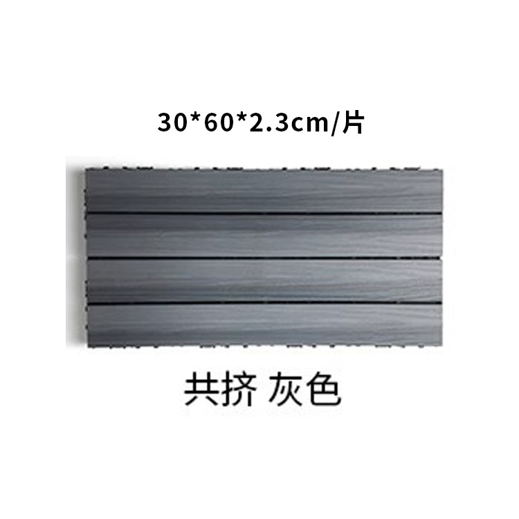 แผ่นสีเทาแบบโค-เอ็กซ์ทรูด ขนาด 30*60 [1 แผ่น]