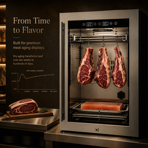 Refrigerador Comercial de 52L para Maduración en Seco de Carne, Gabinete de Maduración de Carne 1-22 ° C 50-85% RH para Restaurantes de Carnes, Carnicerías y Bodegas - Product Image 5