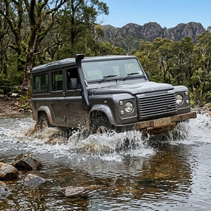 <span class=keywords><strong>Accessoires</strong></span> de voiture tout-terrain SLRDE5A Telawei 4x4, snorkel LLDPE pour Land Rover <span class=keywords><strong>Defender</strong></span> <span class=keywords><strong>TD5</strong></span> à partir de 1999 - Product Image 2