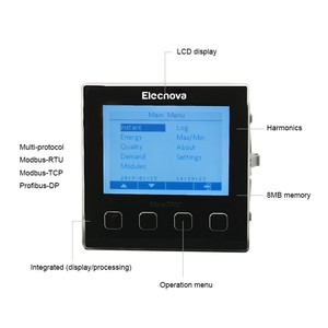 Medidor de Energía Multifuncional Sfere720C con Pantalla LCD y Protocolo Modbus/Profibus, Medidor de Potencia Sfere720C - Product Image 5