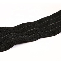 Sangle de sport médicale auto-adhésive 75mm maille de poisson crochet élastique boucle bande Spandex/Nylon matériel tricoté écologique