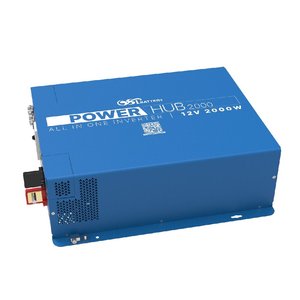 Convertisseur hybride à onde sinusoïdale pure tout-en-un GSP 12V 2000W avec contrôleur solaire MPPT et chargeur DC-DC pour camping-car - Product Image 6