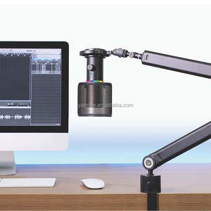 لنمط كارديويد USB متصل ميكروفون مكثف قطبي سلكي لتسجيل الألعاب استخدام مؤتمر مباشر من البلاستيك - Product Image 2