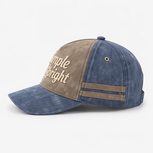 Gorra de Campamento Estructurada de 5 Paneles con Bordado 3D de Leopardo y Logotipo Personalizado de T&L Wholesale, Acabado Premium en Gamuza Sintética, OEM/ODM - Product Image 4