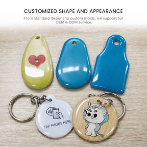 Programmier barer NFC Epoxy Schlüssel bund Instagram Smart NFC Schlüssel bund Schlüssel anhänger für Firmen geschenk - Product Image 5