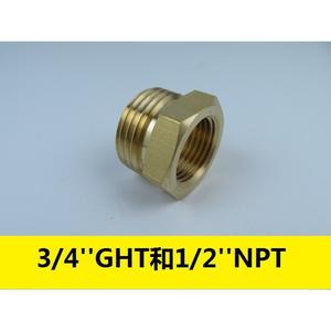 Raccords de jardinage à connexion rapide en plastique, adaptateur de tuyau, 3/4\" GHT mâle vers 1/2\" NPT femelle - Product Image 3