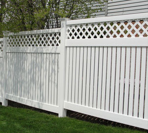 Clôture semi-privée en vinyle pour chevaux, 1,83 m de haut x 2,44 m de large, clôture de sécurité traitée thermiquement - Product Image 4