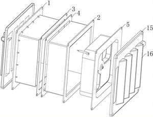 शीत भंडारण दबाव संतुलन खिड़की परिपत्र नियंत्रण वाल्व कमरे के लिए भोजन की दुकान फ्रीजर दरवाजा लॉक - Product Image 5