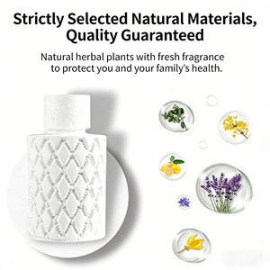 Diffuseur d'huiles essentielles en plâtre céramique parfumé personnalisé pour voiture, désodorisant d'armoire, diffuseur d'arômes en céramique - Product Image 1
