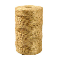 Cordon en chanvre naturel brut de 2 mm sur rouleau