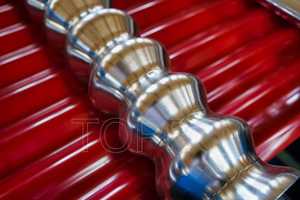 공장 맞춤형 골판지 금속 지붕 롤 기계 골판지 곡선 지붕 기계 - Product Image 4