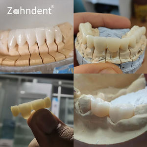 Zahndent <span class=keywords><strong>cad</strong></span> <span class=keywords><strong>cam</strong></span> 43% traslucenza laboratorio dentale in ceramica zirconia blocco multistrato per OEM ODM - Product Image 4