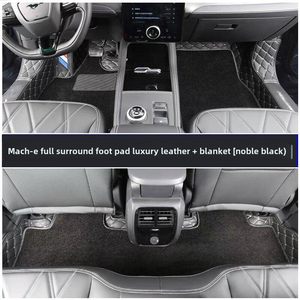 Alfombrilla de Piso TPE para <span class=keywords><strong>Mustang</strong></span> <span class=keywords><strong>Mach</strong></span>-<span class=keywords><strong>E</strong></span> Modelo 5030, Compatible con OLIVER 1992-1998, Juego Completo de Protección para Maletero, Asientos Traseros y Respaldo, <span class=keywords><strong>Interior</strong></span> - Product Image 4