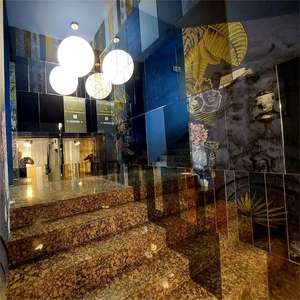 กระจกเวนิสโบราณขายส่ง กระจกตกแต่งสไตล์โบราณ กระเบื้องกระจกติดผนัง - Product Image 5