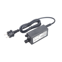 Adaptateur secteur 100-240V CA vers 12V 2A/24V 1A CC, alimentation à découpage étanche IP67 pour ordinateur de bureau, en matériau PC