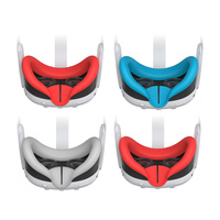 Étui en silicone souple de qualité supérieure pour Q3, coussin facial VR anti-fuite confortable pour accessoires Q3