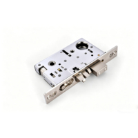 Poignée de porte American Standard Gripset en acier inoxydable SUS304 avec cylindre simple et pêne dormant pour porte d'entrée