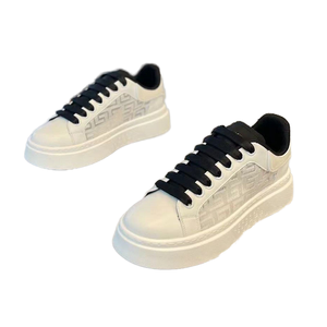 Zapatos de tabla informales para hombre de alta calidad, ropa de verano blanca clásica, forro de malla antideslizante, plantilla de PU, estilo cómodo para caminar - Product Image 4