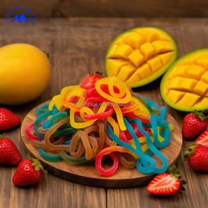 Venta al por mayor de fábrica, gelatina de fruta en forma de cubo, dulce, amargo, masticable, jugoso, vibrante, picante, regordete, delicioso, a granel, caja de dulces amargos - Product Image 2