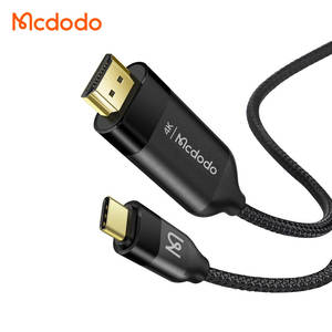 Mcdodo 588/640 6FT écran miroir vidéo Audio USB3.1 Typc c vers câble <span class=keywords><strong>HDMI</strong></span> 4K 2M USB Type-c adaptateur vers câble <span class=keywords><strong>HDMI</strong></span> pour <span class=keywords><strong>iphone</strong></span> - Product Image 1