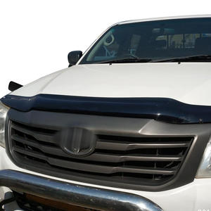 Accesorios Hilux Vigo Protector de capó de coche negro para Toyota hilux Vigo Champ 2012 2013 <span class=keywords><strong>2014</strong></span> - Product Image 2