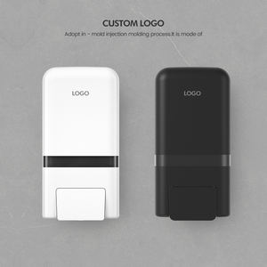 Dispenser di sapone per Hotel con supporto a parete Design moderno facile da spremere ABS piatto con funzione di schiuma per lavello da cucina - Product Image 2