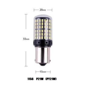 Di alta qualità BAU15S auto luci <span class=keywords><strong>Led</strong></span> <span class=keywords><strong>P21W</strong></span> Amber 1156 S25 <span class=keywords><strong>LED</strong></span> indicatore di direzione lampione PY21W - Product Image 4