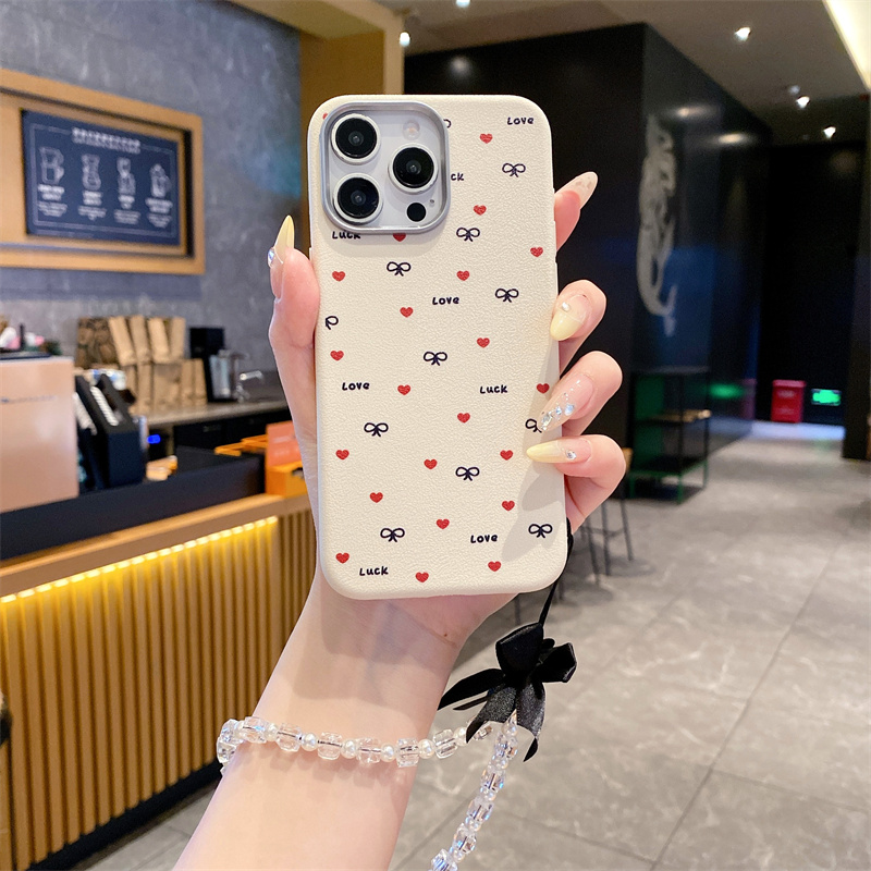 Blanc-love case + bracelet