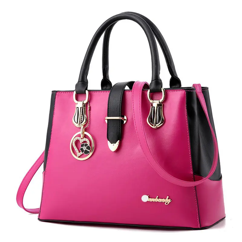Sacs à main de luxe avec Logo personnalisé pour femmes, sacs à bandoulière rose, nouvelle collection,